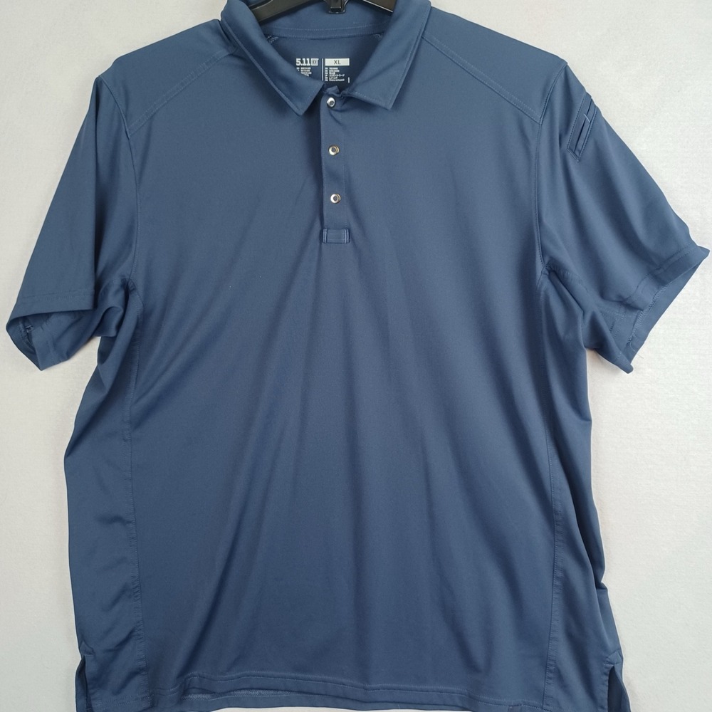 511 Tactical Polo Shirt Mens Sz XL Short Sleeve Collar Utility Pen Pocket